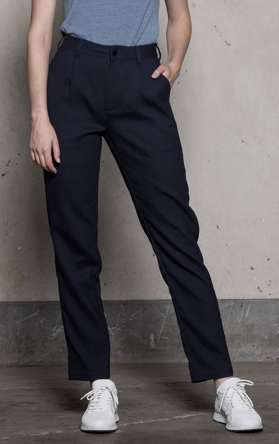 Women'S Alchemy Equipment | Wool Blend Straight Leg Trouser