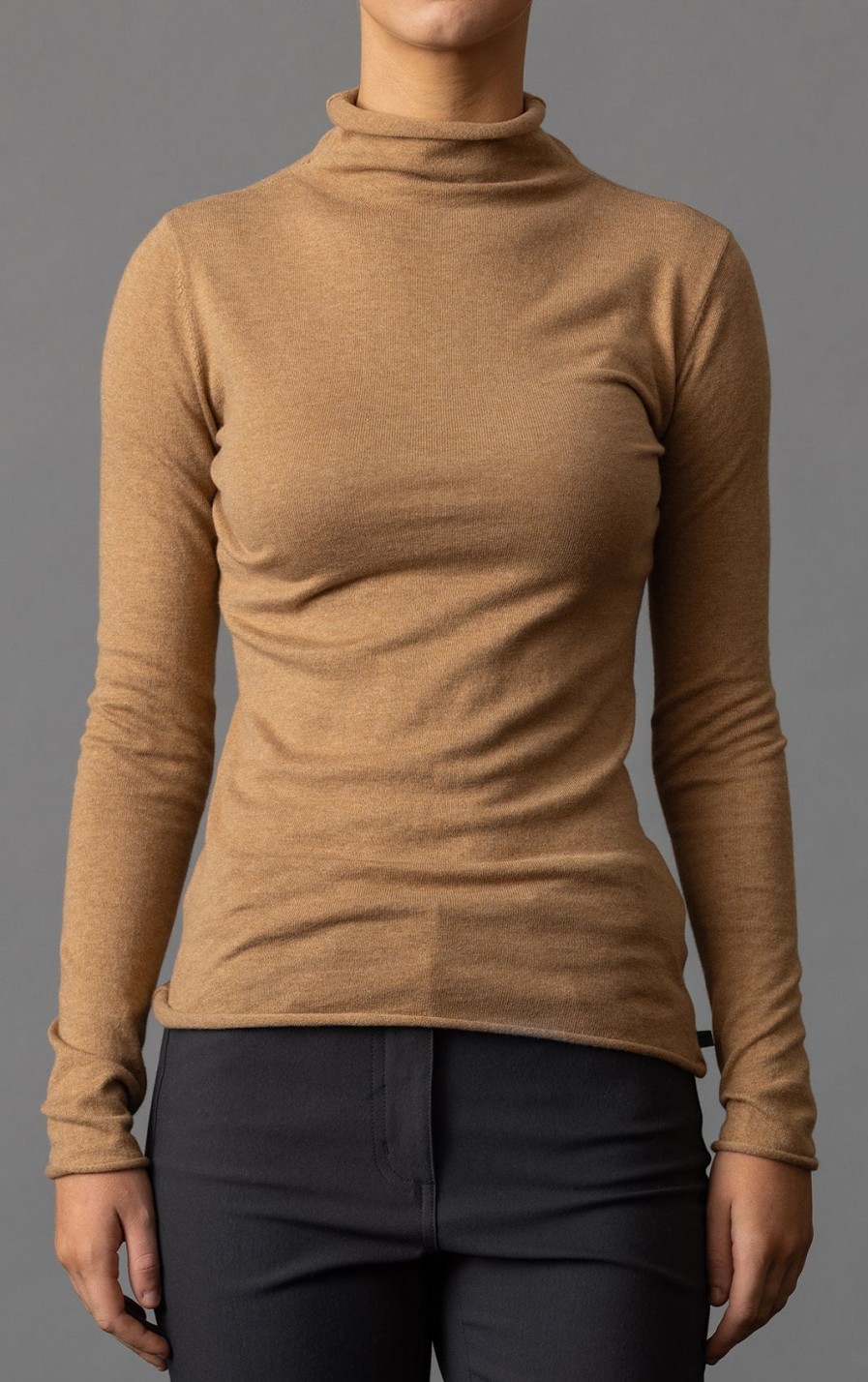 Women'S Alchemy Equipment | 14Gg Cotton Silk Turtleneck