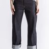 Women'S Alchemy Equipment | 12Oz Selvedge Stretch Denim Jean Indigo Denim