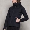 Women'S Alchemy Equipment | Laminated Softshell Hoody Black