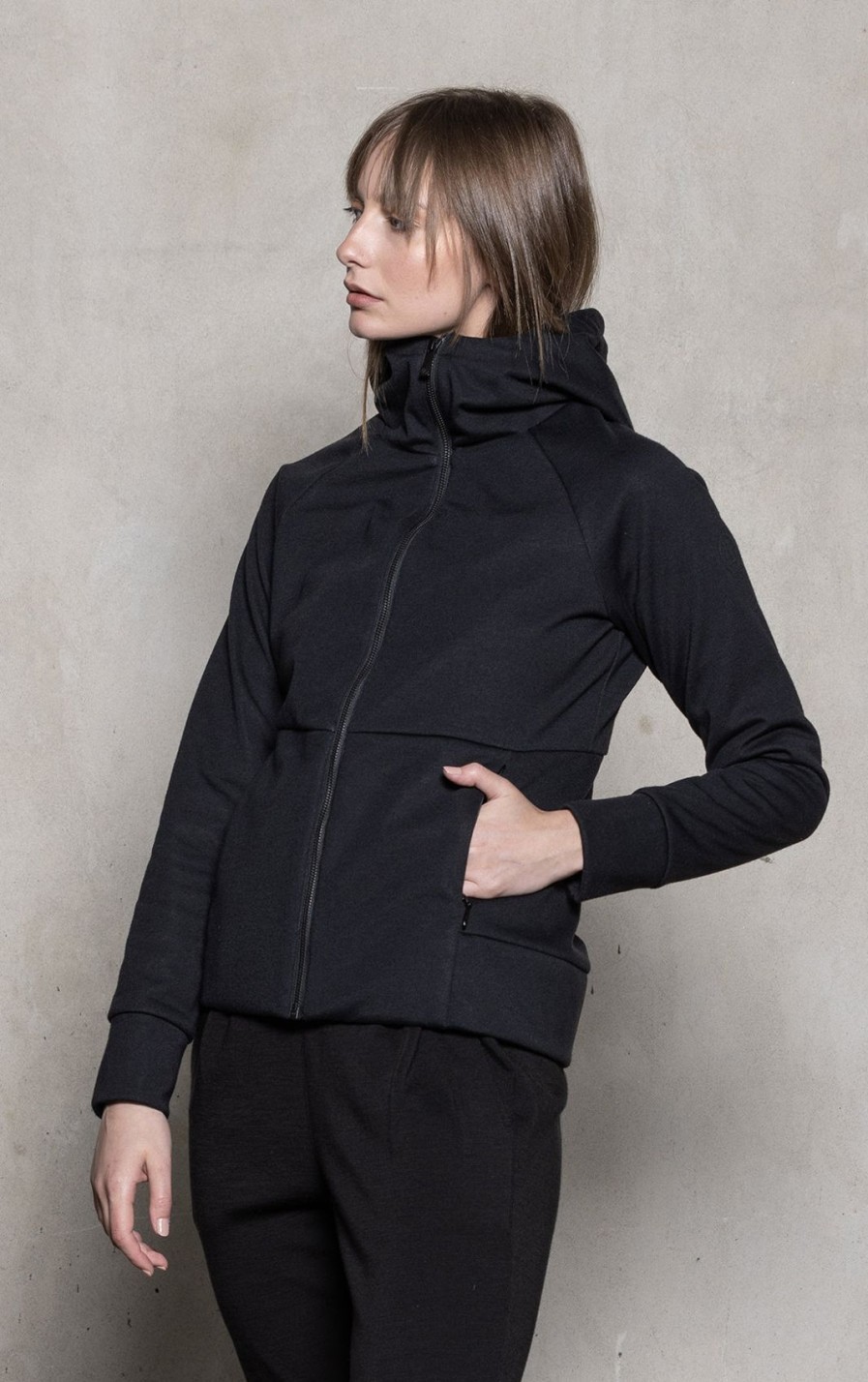 Women'S Alchemy Equipment | Laminated Softshell Hoody Black