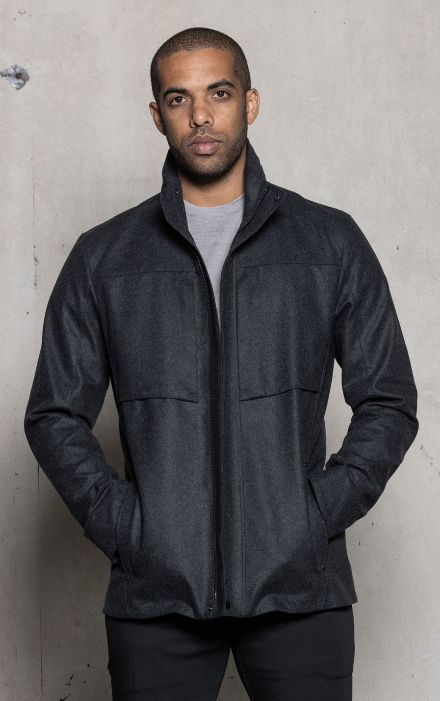 Men'S Alchemy Equipment | Laminated Wool Jacket