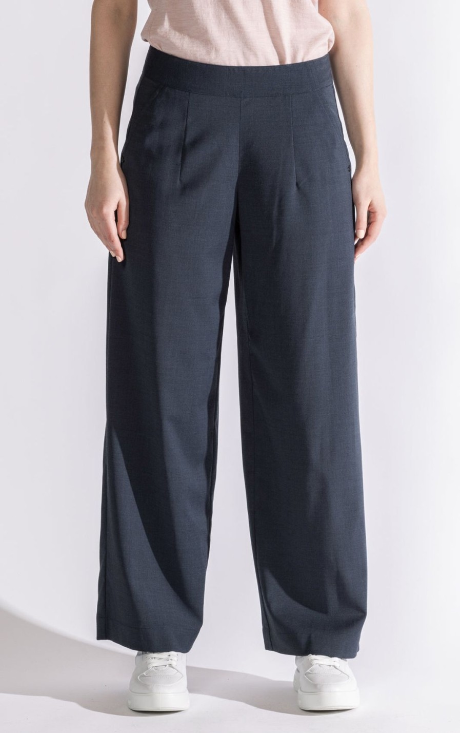 Women'S Alchemy Equipment | Lightweight Wool Blend Wide Leg Pant