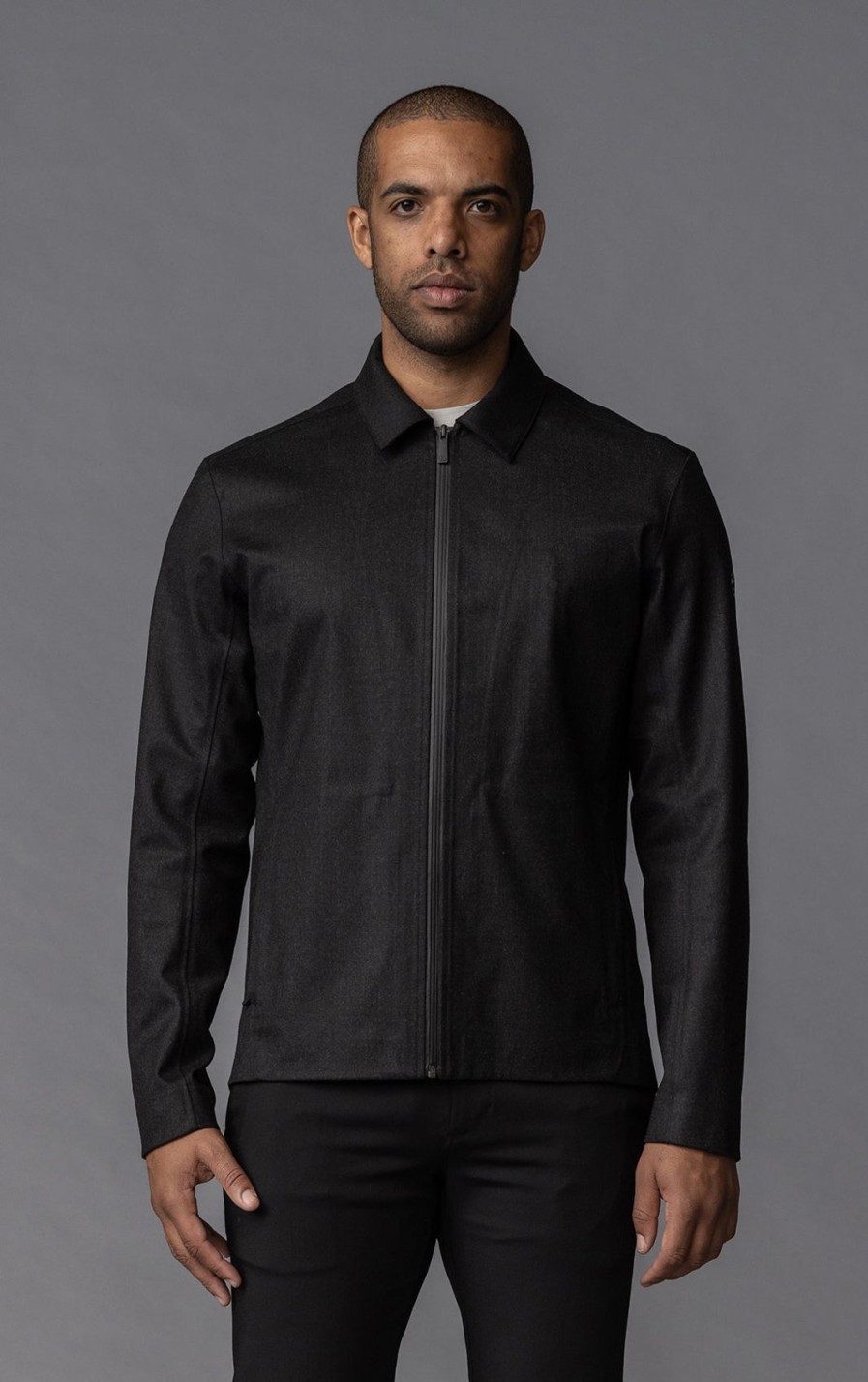 Men'S Alchemy Equipment | C-Change Wool Jacket Black