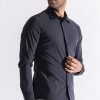 Men'S Alchemy Equipment | Stretch Summer Wool Shirt Black