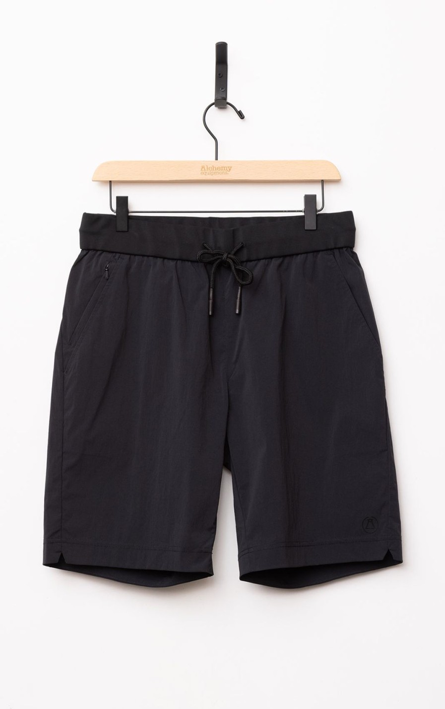 Men'S Alchemy Equipment | Drawstring Tech Short Black