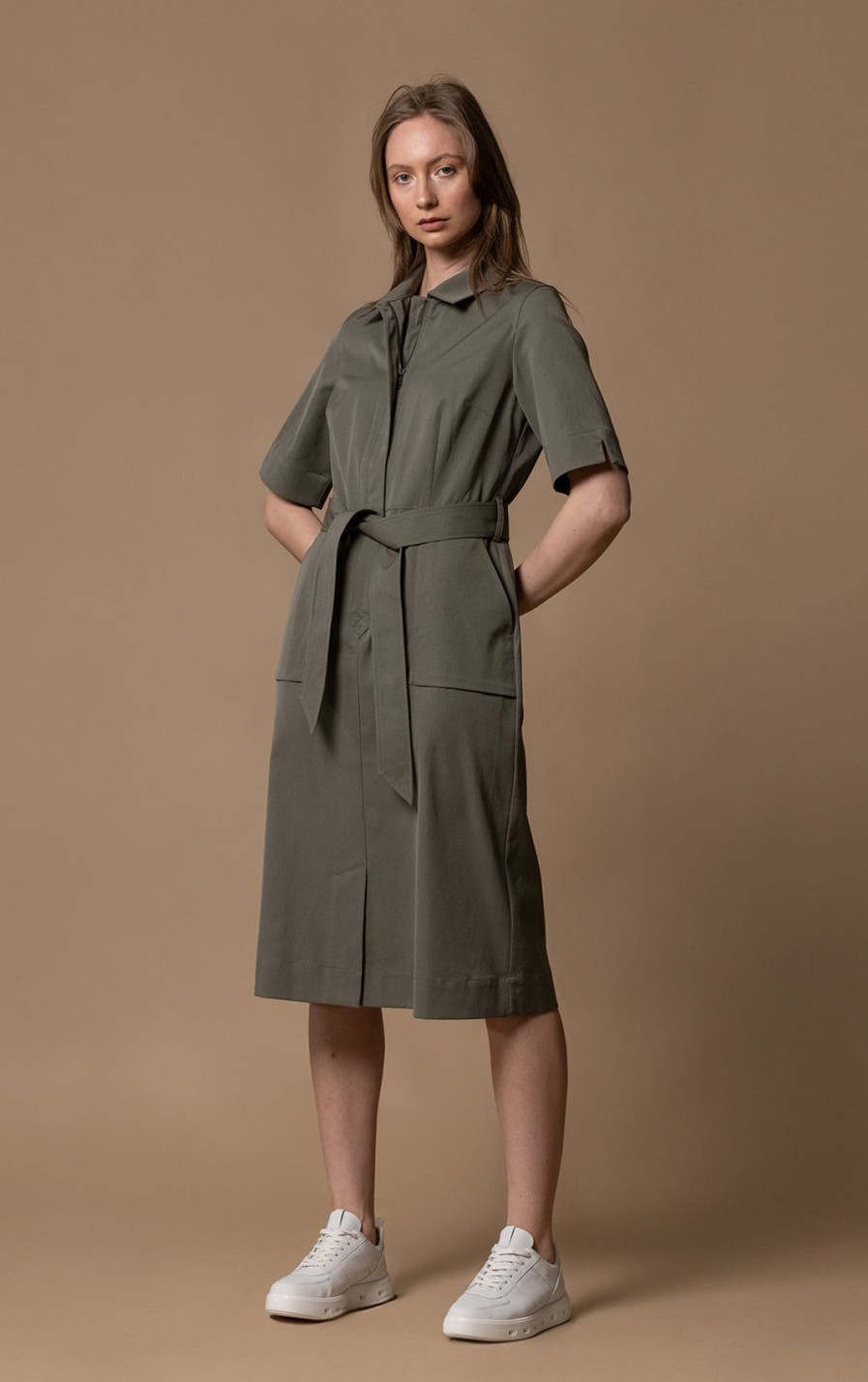 Women'S Alchemy Equipment | Performance Twill Shirt Dress