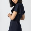 Women'S Alchemy Equipment | Seersucker Wool Blend Dress Navy