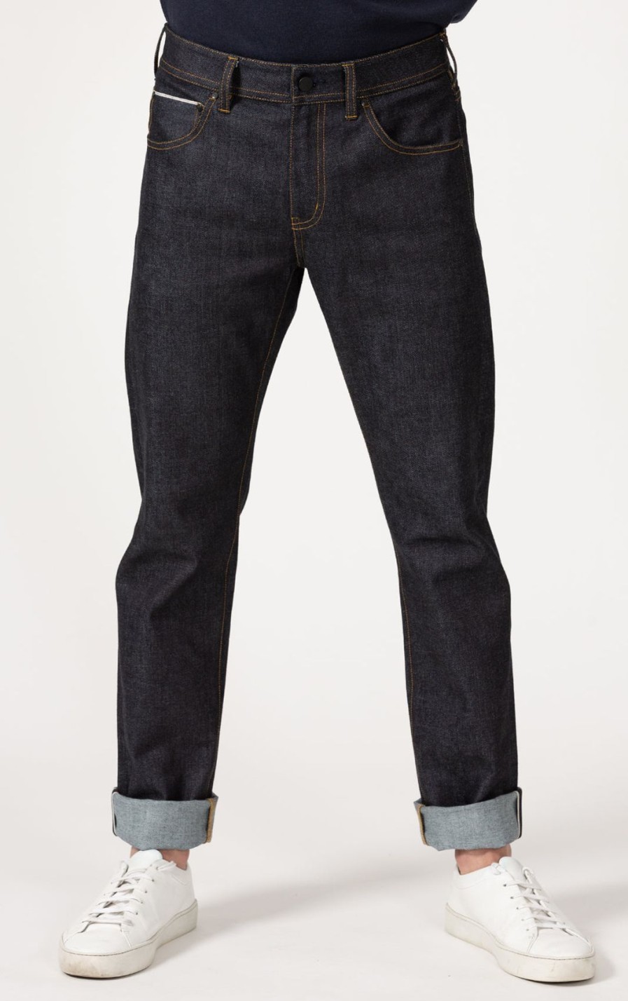 Men'S Alchemy Equipment | 12Oz Stretch Denim Jean Indigo Denim