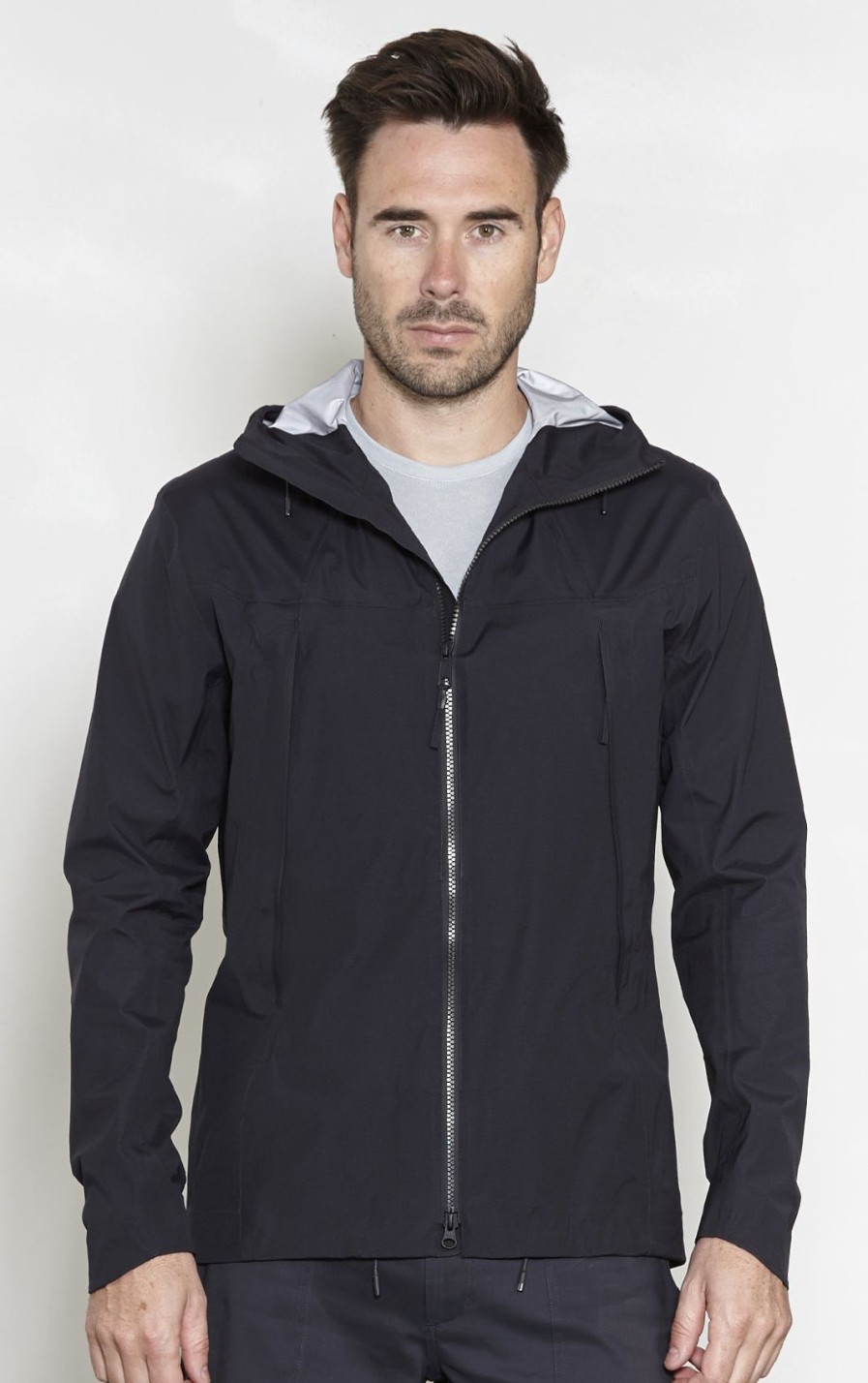 Men'S Alchemy Equipment | Lightweight 3 Layer Rainshell Black