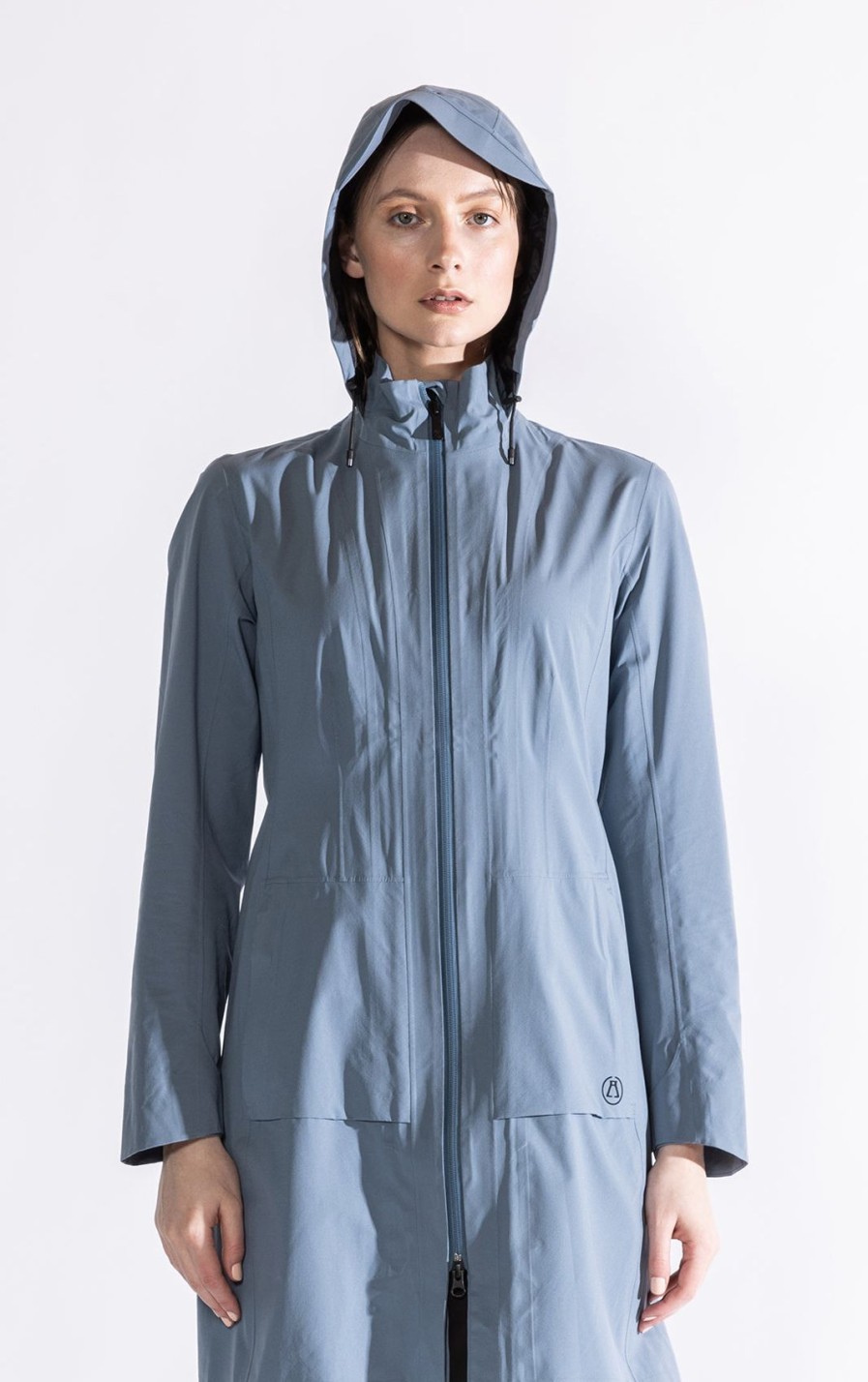 Women'S Alchemy Equipment | 2.5L Tailored Stretch Rainshell SmoNew Blue