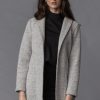 Women'S Alchemy Equipment | Wool Blend Coatigan Silver Grey