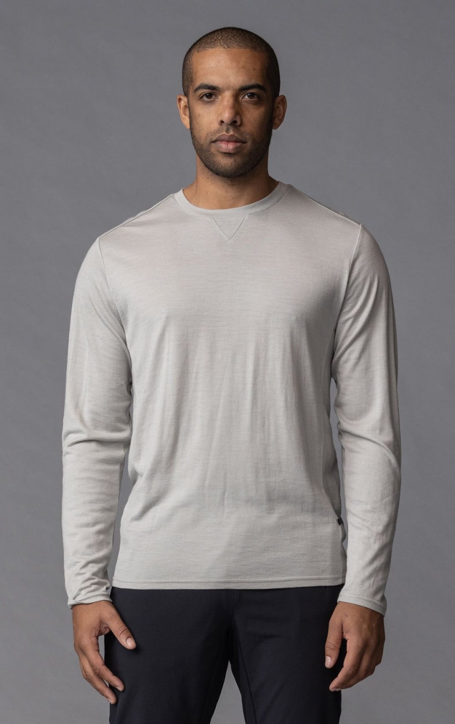 Men'S Alchemy Equipment | 180Gsm Single Jersey Merino Ls Crew